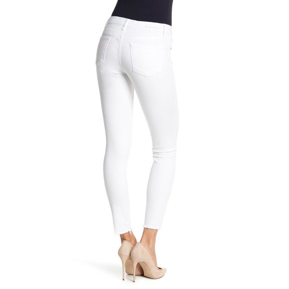Munich White Sarah Skinny Mid Rise Jeans 31 - Picture 2 of 6